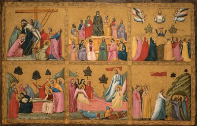 意大利语：Storie della Passione di Cristo 耶稣受难记 作者 Giovanni Baronzio