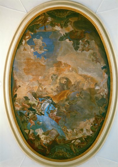 圣母加冕壁画 作者 乔瓦尼·巴蒂斯塔 (1696 1770) 蒂埃波罗