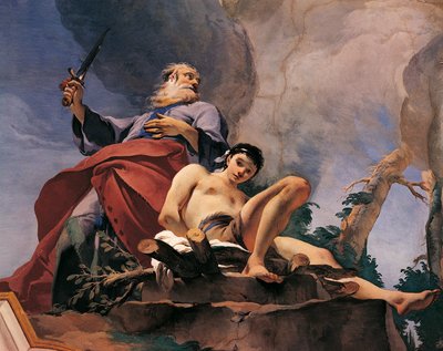 The sacrifice of Isaac 作者 乔凡尼·巴蒂斯塔·提埃波罗