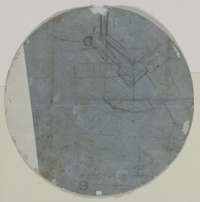 建筑草图（？）（背面） 作者 乔瓦尼·巴蒂斯塔·贝纳斯基