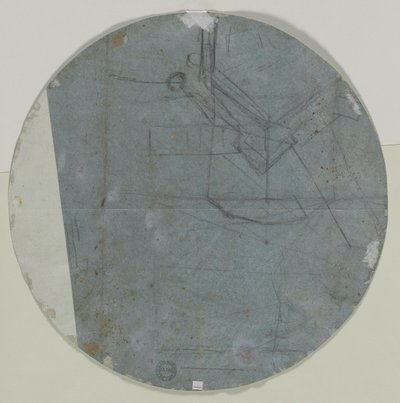 建筑素描，十七世纪下半叶。 作者 乔瓦尼·巴蒂斯塔·贝纳斯基