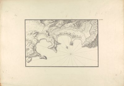 哈利卡纳苏斯海港地形图 作者 乔瓦尼·巴蒂斯塔·博拉