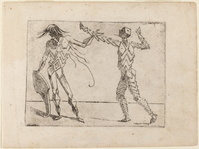 摘自 "Bizzarie di varie Figure" 作者 乔瓦尼·巴蒂斯塔·布拉切利