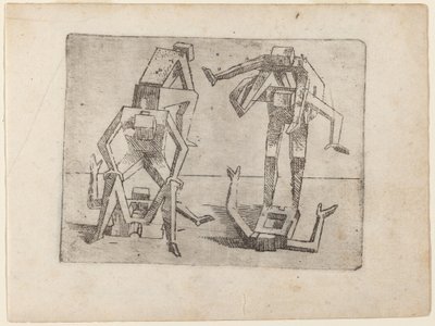 摘自 "Bizzarie di varie Figure" 作者 乔瓦尼·巴蒂斯塔·布拉切利