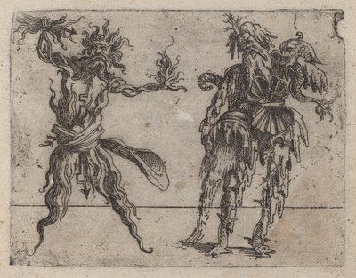 摘自 "Bizzarie di varie Figure" 作者 乔瓦尼·巴蒂斯塔·布拉切利