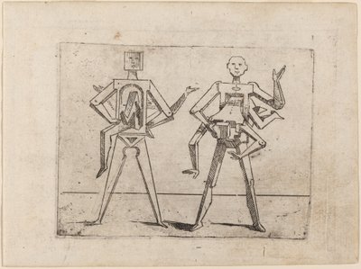 摘自 "Bizzarie di varie Figure" 作者 乔瓦尼·巴蒂斯塔·布拉切利