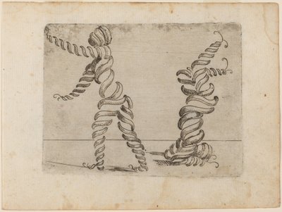 选自 "Bizzarie di varie Figure" 作者 乔瓦尼·巴蒂斯塔·布拉切利
