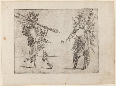 选自 "Bizzarie di varie Figure" 作者 乔瓦尼·巴蒂斯塔·布拉切利