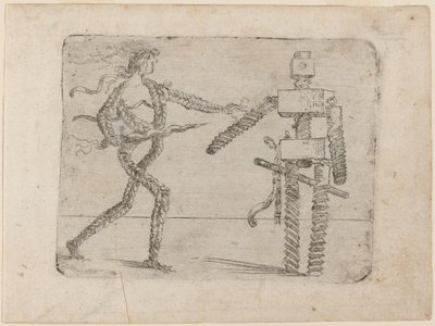 选自 "Bizzarie di varie Figure" 作者 乔瓦尼·巴蒂斯塔·布拉切利