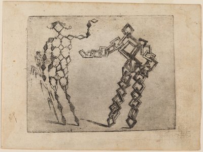 选自 "Bizzarie di varie Figure" 作者 乔瓦尼·巴蒂斯塔·布拉切利