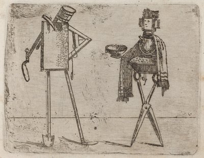 选自 "Bizzarie di varie Figure" 作者 乔瓦尼·巴蒂斯塔·布拉切利