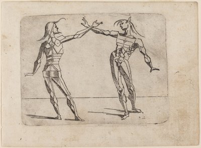 选自 "Bizzarie di varie Figure" 作者 乔瓦尼·巴蒂斯塔·布拉切利