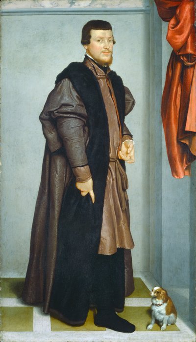 Gian Federico Madruzzo，约1560年。 作者 乔瓦尼·巴蒂斯塔·莫罗尼