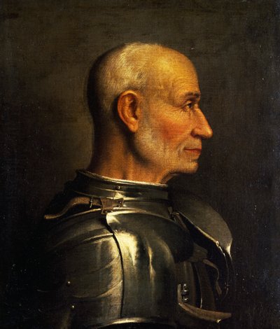巴托洛梅奥-科莱奥尼肖像 作者 Giovanni Battista Moroni