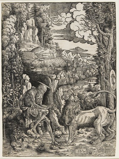 圣杰罗姆和狮子，c.1509 作者 乔瓦尼·巴蒂斯塔·帕卢巴