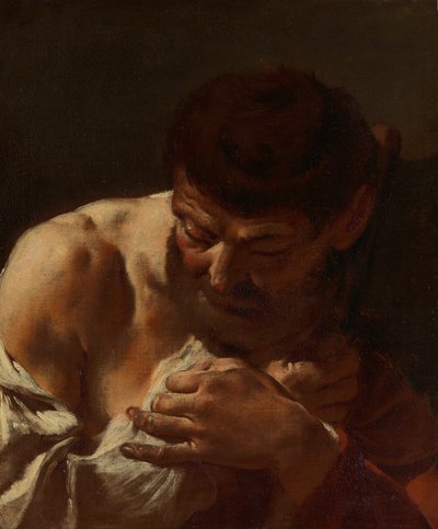 曼·圣·马提亚斯的半身像，约。 1715-20。 作者 乔凡尼·巴蒂斯塔·皮亚泽塔