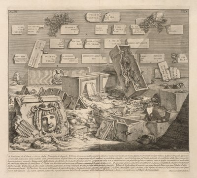 自由民和仆役登记 作者 Giovanni-Battista Piranesi