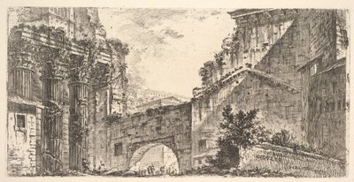 图15：奥古斯都论坛奥古斯都论坛，ca。 1748。 作者 乔凡尼·巴蒂斯塔·皮拉涅西