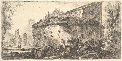 图18：德西皮奥尼家族的西皮奥墓葬墓，约。 1748。 作者 乔凡尼·巴蒂斯塔·皮拉涅西