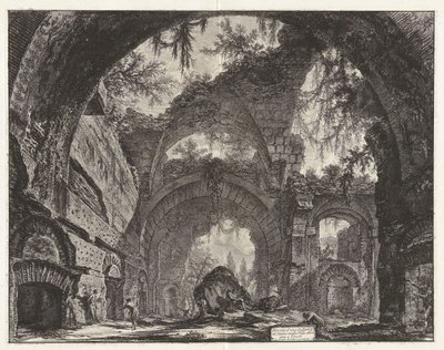 瑙鲁的废墟 作者 Giovanni-Battista Piranesi