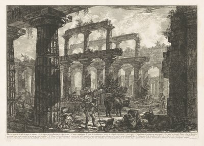 佩斯图姆的海神庙
Vue des restes de la Celle du temple de Neptune（标题见实物）
佩斯图姆仍在矗立的三座大型建筑遗迹的各种景观（系列标题）
佩斯图姆三座大型建筑遗迹的各种景观（系列标题 作者 乔凡尼·巴蒂斯塔·皮拉涅西