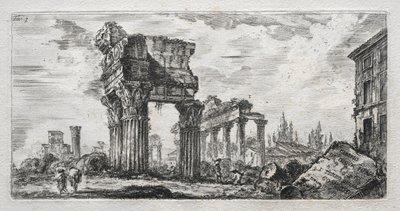 雷鸣朱庇特神庙 作者 Giovanni Battista Piranesi