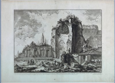 罗马维纳斯神庙 作者 Giovanni-Battista Piranesi