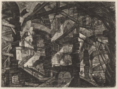 哥特式拱门 作者 Giovanni Battista Piranesi