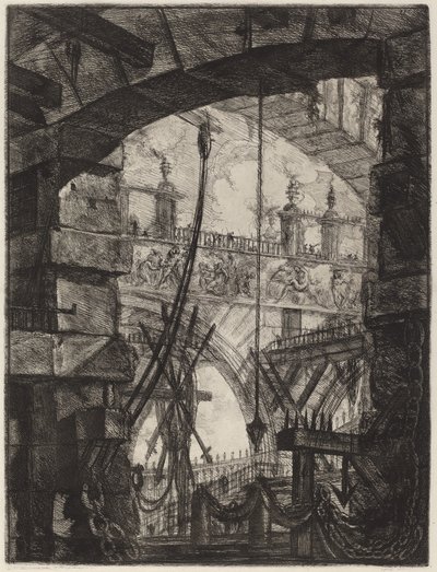 大广场 作者 Giovanni Battista Piranesi