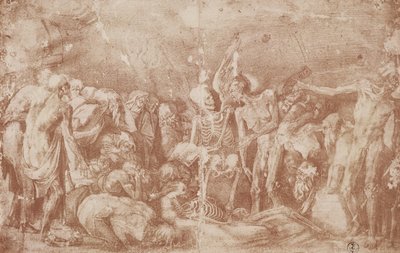对生与死的研究（纸上乐观） 作者 Giovanni Battista Rosso Fiorentino