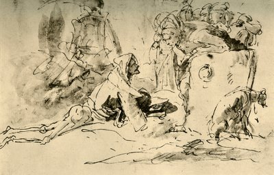 随想曲（Capriccio），c1740年代，1928年 作者 乔凡尼·巴蒂斯塔·提埃波罗