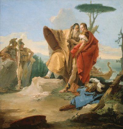 里纳尔多和阿斯卡隆的魔法师 作者 Giovanni-Battista Tiepolo