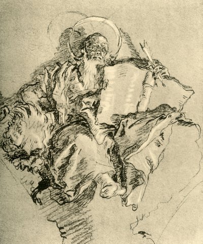 圣马克》，1743年，1928年 作者 乔凡尼·巴蒂斯塔·提埃波罗