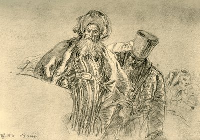 两个东方商人》，1753年，1928年 作者 乔瓦尼·多梅尼科·蒂埃波罗