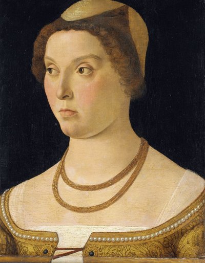 一个女人的肖像 作者 Vittore Carpaccio（拒绝归因）