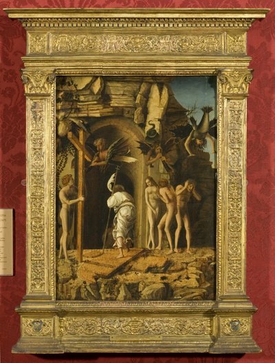 基督降临到凌波（面板上的牛皮纸上的油） 作者 乔凡尼·贝里尼（Giovanni Bellini）