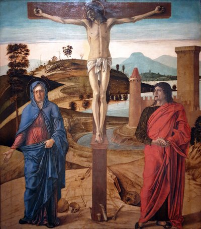 法语: Le Calvaire Calvary 作者 乔凡尼·贝里尼（Giovanni Bellini）