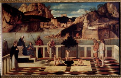 神圣的寓言（绘画，c.1487） 作者 乔凡尼·贝里尼（Giovanni Bellini）