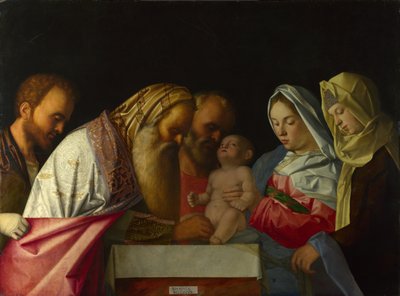 包皮环切术c。 1500 作者 乔凡尼·贝里尼（Giovanni Bellini）