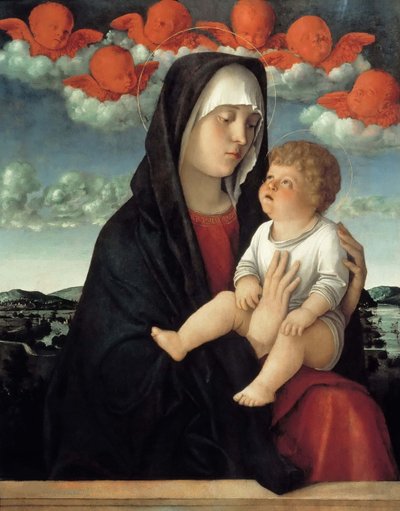 圣母和孩子，约1500年。 作者 乔凡尼·贝里尼（Giovanni Bellini）