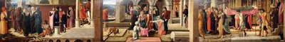 德鲁西安娜和福音书作者圣约翰的三个故事 作者 乔凡尼·贝里尼（Giovanni Bellini）