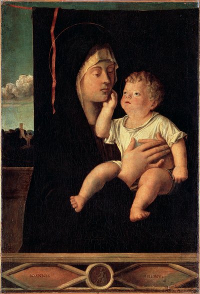 15世纪或16世纪初的童贞女 作者 乔凡尼·贝里尼（Giovanni Bellini）