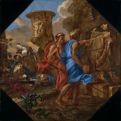 Arcadian Shepherds，c.1655 作者 乔凡尼·贝内代托·卡斯蒂廖内
