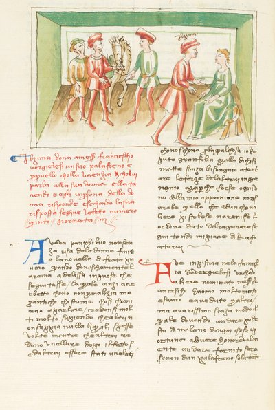 十日谈》, Le moyen de parvenir ; Zima 对弗朗西斯科的妻子说话 , 第三天, 短篇小说 5. 作者 乔瓦尼·薄伽丘