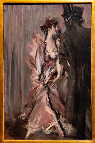 离开球 作者 乔凡尼·博尔迪尼（Giovanni Boldini）