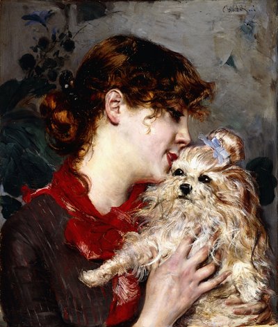 雷安娜夫人，约1885年 作者 乔凡尼·博尔迪尼（Giovanni Boldini）