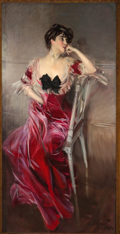 贝尔小姐 作者 乔凡尼·博尔迪尼（Giovanni Boldini）