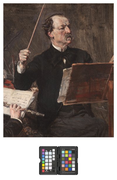 Donnino Emanuele Muzio的肖像 作者 乔凡尼·博尔迪尼（Giovanni Boldini）