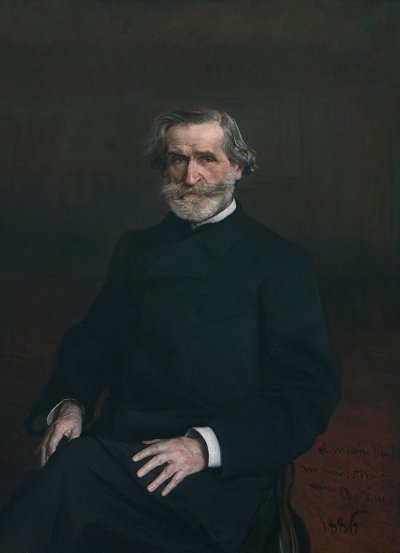 朱塞佩·威尔第的肖像 作者 乔凡尼·博尔迪尼（Giovanni Boldini）