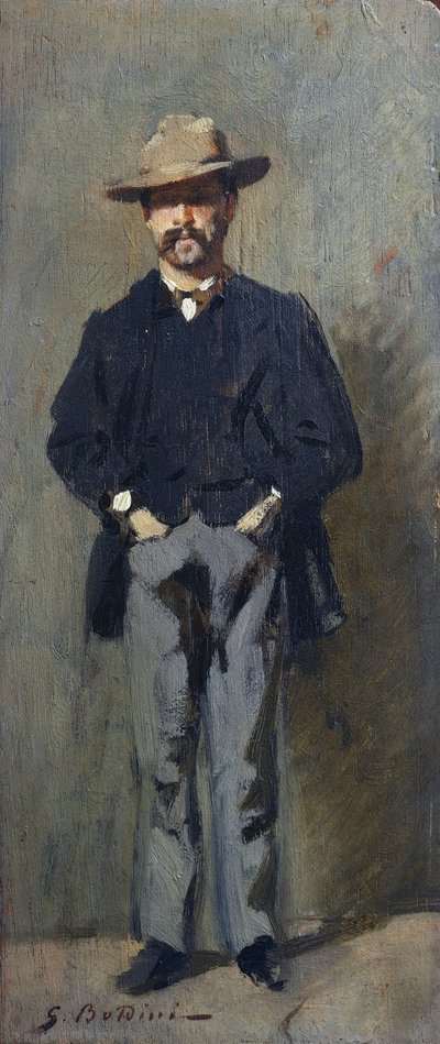 莱奥波尔多·皮萨卡尼的肖像 作者 乔凡尼·博尔迪尼（Giovanni Boldini）